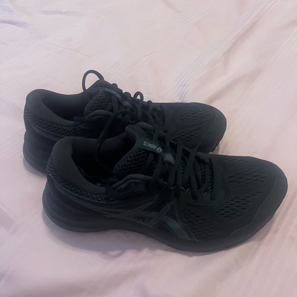 Asics Black Women's Sneakers Gel contend 7